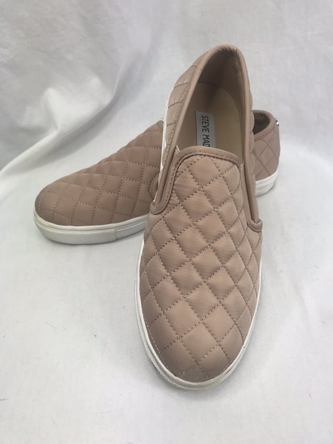 steve madden quilted slip on
