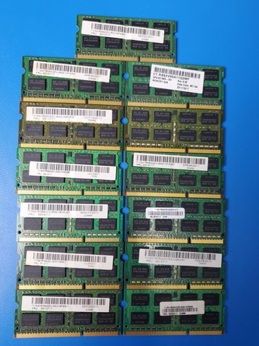 Lot of 13 Samsung 4GB 2Rx8 PC3-10600S-09-11-F3 M471B527DH0-CH9 , 52 GB Total - Picture 2 of 2