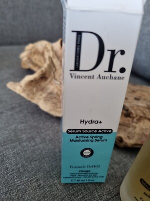 Sérum Hydra+ Dr Vincent Auchane 30ml - Hydratation Visage, Cou, Décolleté