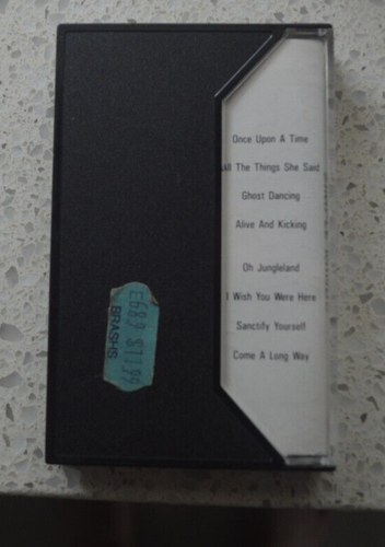 SIMPLE MINDS ONCE UPON A TIME RARE NEW ZEALAND CASSETTE TAPE! - Picture 2 of 2