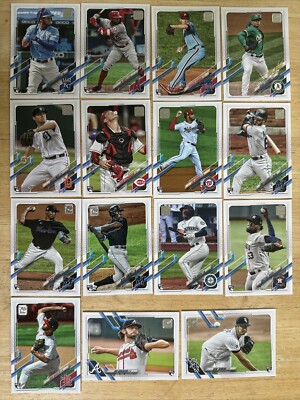 2021 Topps Rookie Card Lot Of 15 Adell, Mize, Stephenson + Many More!