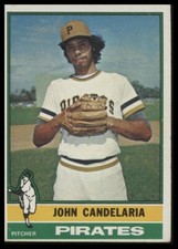 1976 Topps #317 John Candelaria Rookie - Pittsburgh Pirates