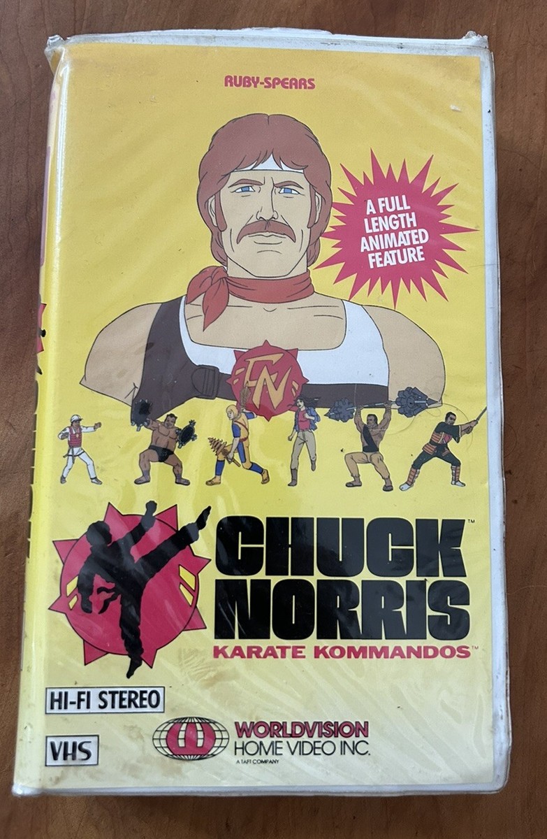 Chuck Norris Karate Kommandos VHS | eBay