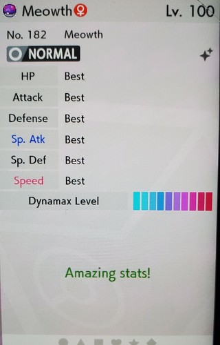 Brillante 6IV Evento Gmax Maowth para Pokémon Espada y Escudo - Imagen 6 de 6