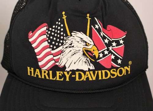 Lote de 3 gorras/sombreros Harley Davidson Snapback de colección como nuevos años 80 - Imagen 11 de 24