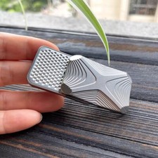 Hot Toad Titanium Alloy Unlimited Push Magnetic Haptic Slider EDC Fidget Slider