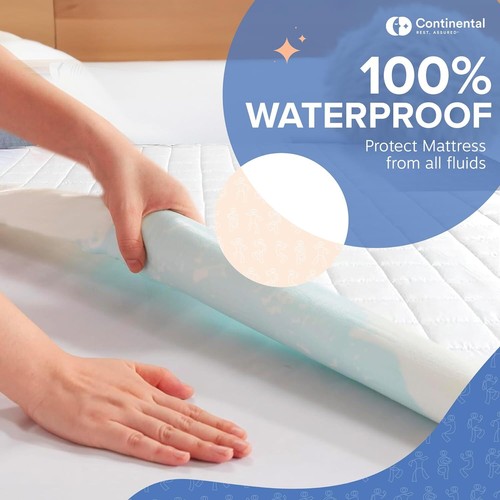 Continental Bedding Cooling Infused Mattress Pad Sleep in Chill Comfort - Picture 44 of 69