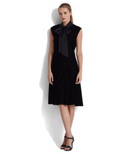 Lauren Ralph Lauren Womens Velvet Calf MIDI Dress Size 4