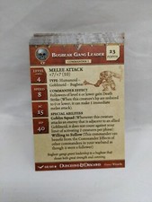 Lot Of 15 Dungeons And Dragons Unhallowed Miniatures Game Stat Cards