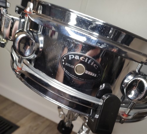 PDP 13x4" STEEL PICCOLO SNARE DRUM BY DRUM WORKSHOP. DRUM ONLY ! - Picture 10 of 11