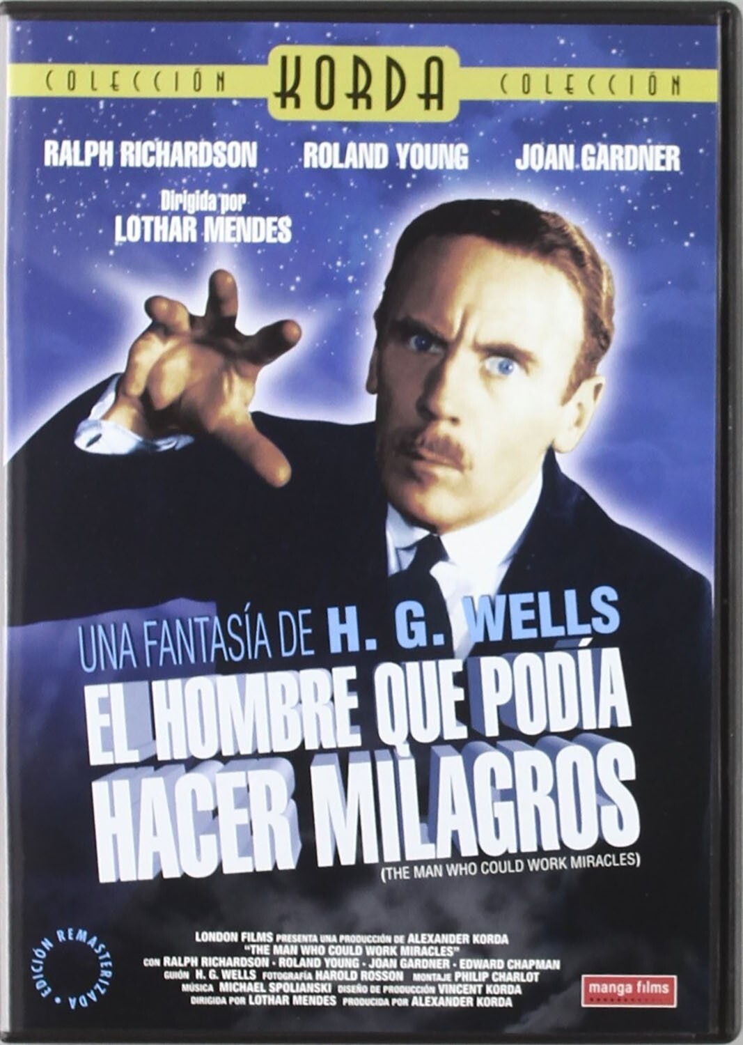 EL HOMBRE QUE PODIA HACER MILAGROS (DVD)