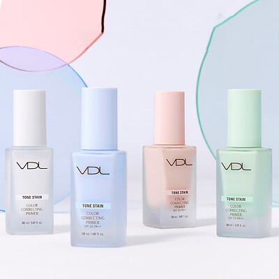 VDL Tone Stain Color Correcting Primer SPF20 PA++ 30ml 2024 NEW K-Beauty