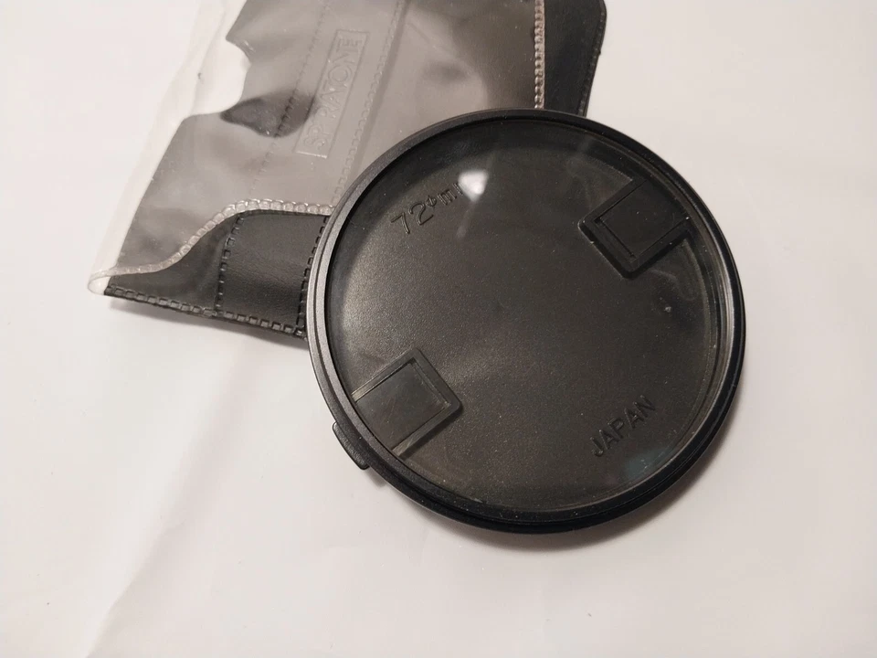 Spiratone 72mm Coated UV/Haze Filter w/ Case and Cover - Image 3 of 4