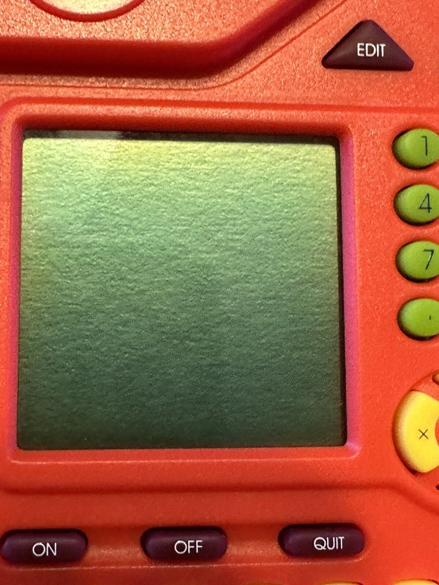 Pokemon Pokedex Handheld Vintage Toy 1998 Tiger Electronics