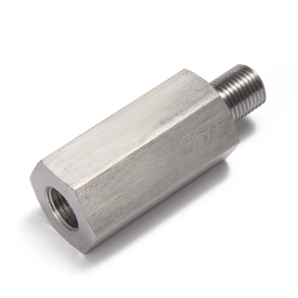 M12 X 1.5 To 1/8 NPT Oil Pressure Sensor Tee Adapter – Stainless Steel Turbo Feed Line Gauge Adapter