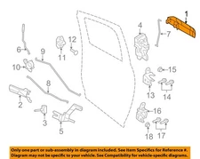 CHRYSLER OEM 09-23 1500 Classic Lock Hardware-Handle, Outside 55112384AE