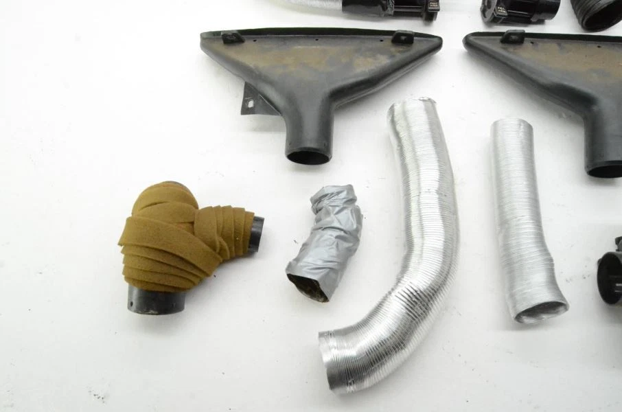 Kit de conductos de calefacción y aire acondicionado para tablero Datsun 280z 260z 1975-1976 con respiraderos Foto 4 de 4