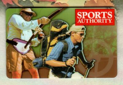 Sports Authority Hiking Fishing 2007 Gift Card 0 Ebay