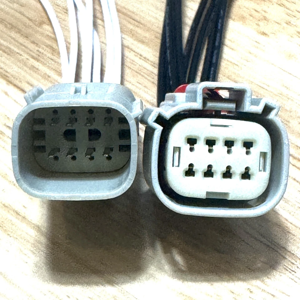 Montados Namz NM-33472-0802 Molex MX 150 conectores hembra y macho 8 pines gris Foto 2 de 3