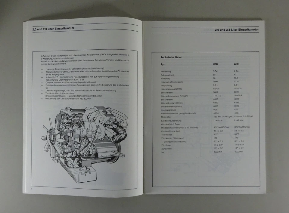Schulungsunterlage/Seminario BMW 3er E30 316 , 318i, 320i, 323i Stand 1982 - Imagen 4 de 4