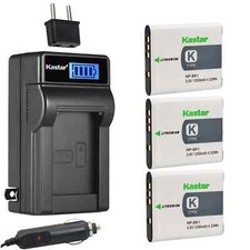 Travel Charger 3 battery for Sony BK1 DSC-S750 S780 S950 S980 W180 W190 W370