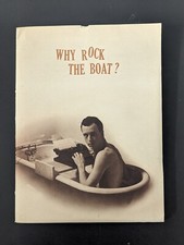 Why Rock the Boat? Columbia Movie Press Kit 8x10s Press Info Stuart Gillard 1974