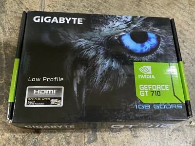 NVIDIA GV-N710D5-1GL 1GB GeForce GT 710 Graphics Card Dual-link DVI-I HDMI PCI
