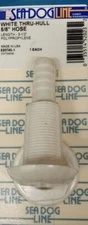 Sea-Dog Polypropylene Thru-Hull White #520740-1