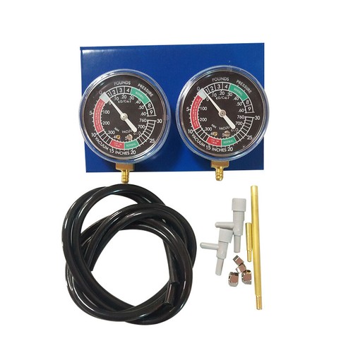2x Cylinder Motorcycle Fuel Vacuum Carburetor Synchronizer Gauge Carb Sync Tool - Picture 2 of 6