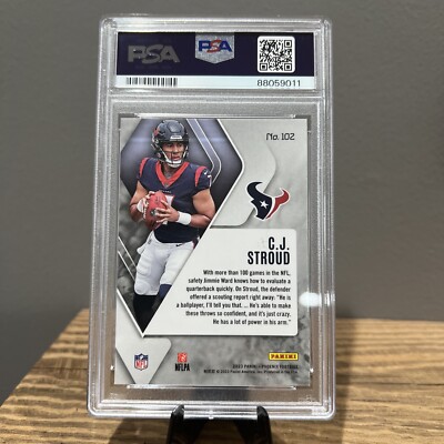 2023 Panini Phoenix CJ Stroud #102 PSA 10 | eBay