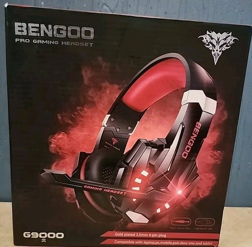 Auriculares para juegos G9000 para PS4 PC Xbox One Controller PS5 estéreo ruido interno  - Imagen 1 de 6