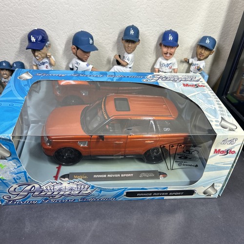 Maisto 1:18 Scale Diecast Orange Range Rover Sport Playerz Edition - Picture 2 of 15