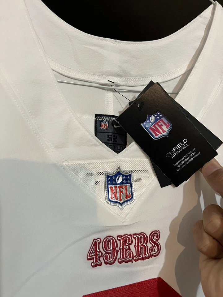 Camiseta deportiva auténtica Steve Young 49ers Nike Vapor Elite talla 52 RARA NUEVA CON ETIQUETAS Foto 4 de 4