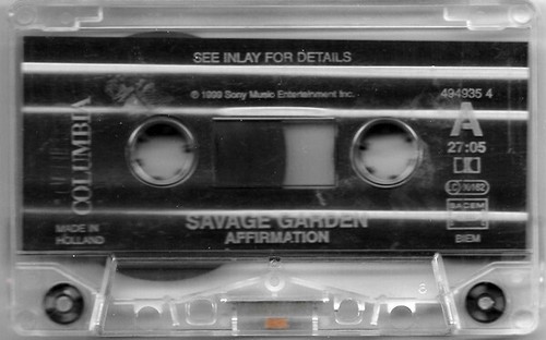 Savage Garden – Affirmation, Original Cassette, Very Rare Europe Version - Picture 3 of 5