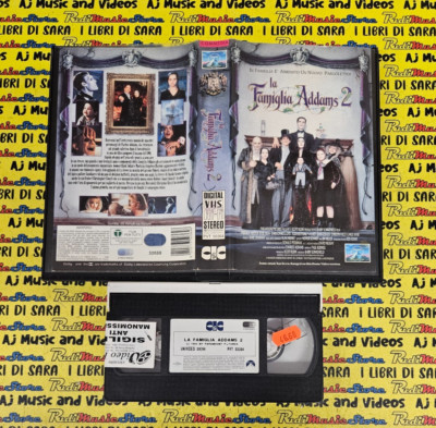 VHS Film DIE FAMILIE ADDAMS 2 Barry Sonnenfeld 1994 PARAMOUNT CIC PVT50364 (F279
