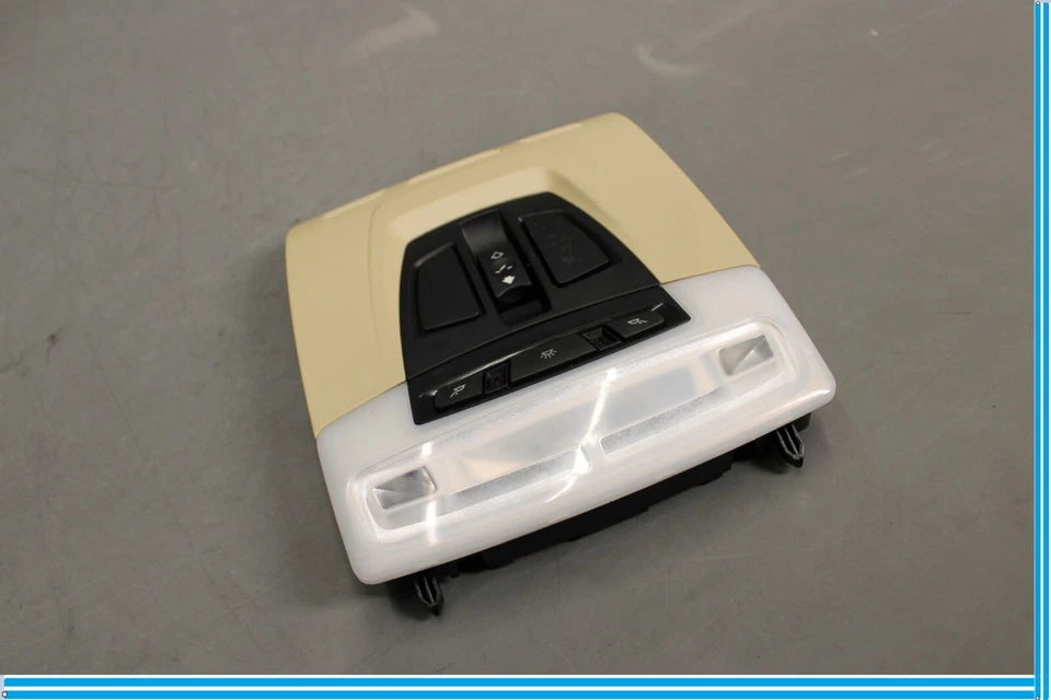 12-18 BMW 320i 328i 428i F30 consola superior delantera domo luz de lectura lámpara fabricante original Foto 2 de 4