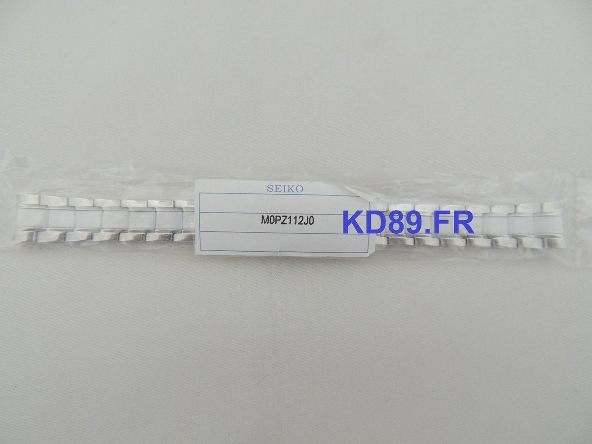 Authentic Seiko bracelet watch strap band Steel M0PZ112J0