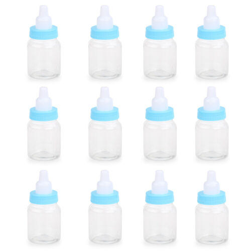 12 Pcs Decorate Small Bottles Baby Shower Decoration Favors Child