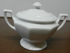 Rosenthal Maria weiß: Zuckerdose mit Deckel