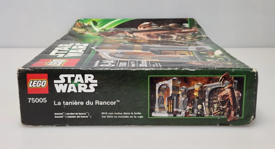 LEGO Star Wars Rancor Pit 75005 Luke Skywalker retirado, nuevo sellado, daños por aplastamiento Foto 4 de 4