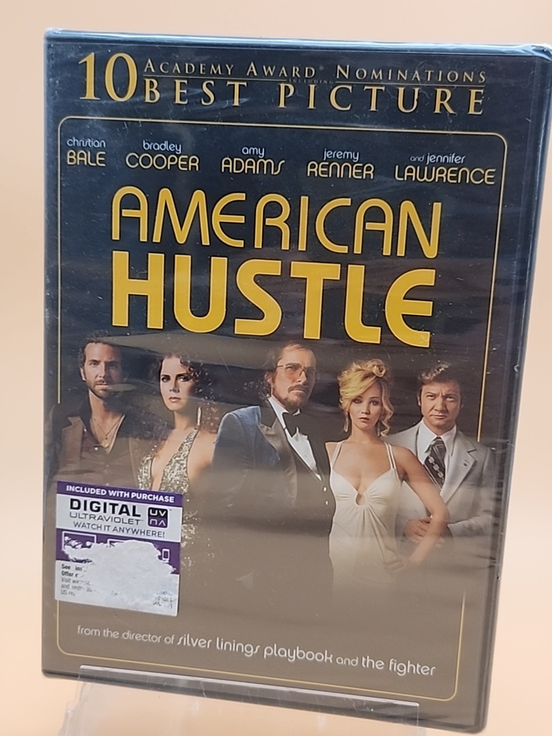 American Hustle (DVD, 2013, Widescreen) NEW