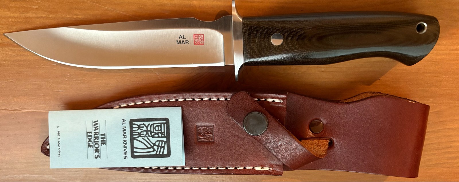 Vintage Al Mar APU 4102 - UNUSED, Original Box, Product Card, Sheath