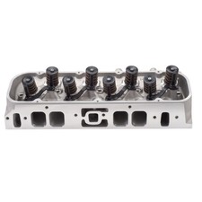 Edelbrock For Cyl Head E-street Bb Chevy Oval Port Complete Single