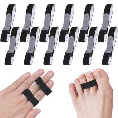 Tape Finger Straps Reusable Toe Straighteners for Curled Toes Fingers Support
