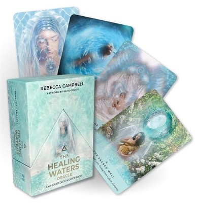 The Healing Waters Oracle: A 44-Card Deck and Guidebook by Rebecca Campbell (Eng