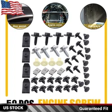 50X Under Engine Cover Clips Underbody Mudguard Shield Screw For Toyota & Lexus