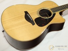 [Yamaha] FSX875C akustische E-Gitarre komplett massiv Palisander SYSTEM66 mit...