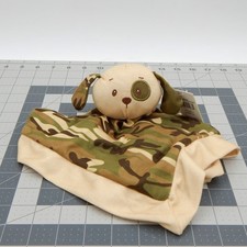 Baby Ganz Camo Puppy Dog Mini Blankie Security Blanket Lovey Plush Lovie Tags