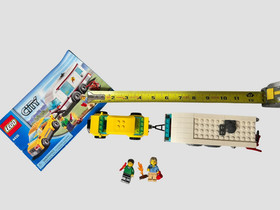 LEGO City 4435 Car & Caravan 2012 Retired Complete w/ Minifigs Manual