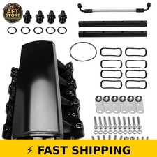 Puzzledeer Ls Intake Manifold 102mm Black For Chevy Ls Engines
